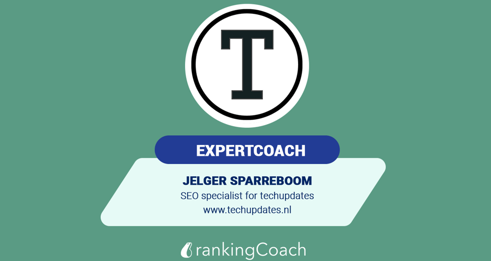 Maak kennis met onze expertCoach: Jelger Sparreboom