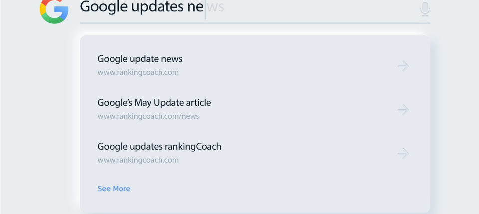 Actualización de Google
