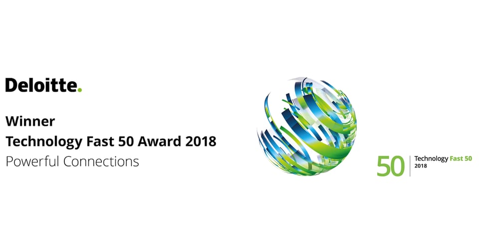 Selo vencedor rankingCoach Deloitte Technology Fast 50 Award 2018.
