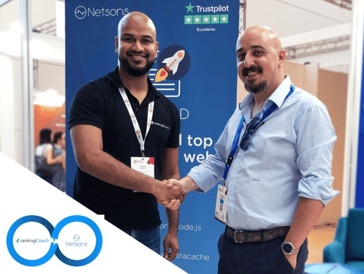 rankingCoach präsentiert neuen italienischen Hosting-Partner Netsons