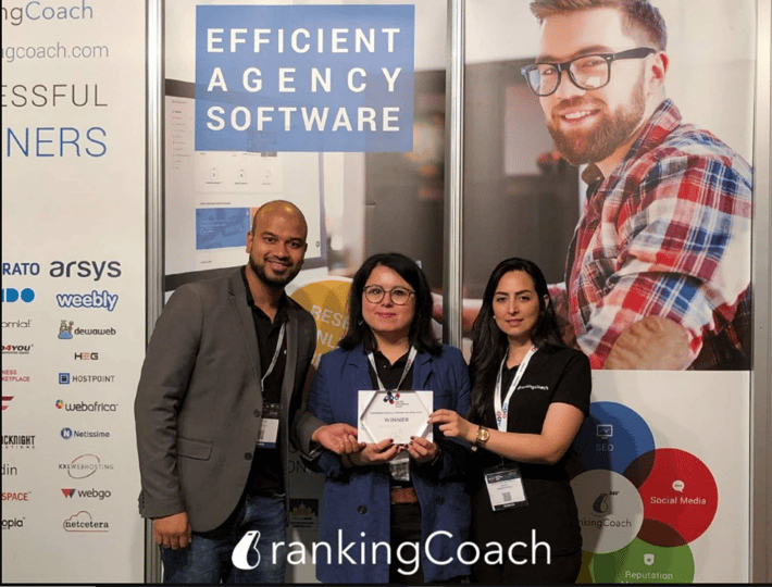 rankingCoach gewinnt den European Digital Mindset Award 2019