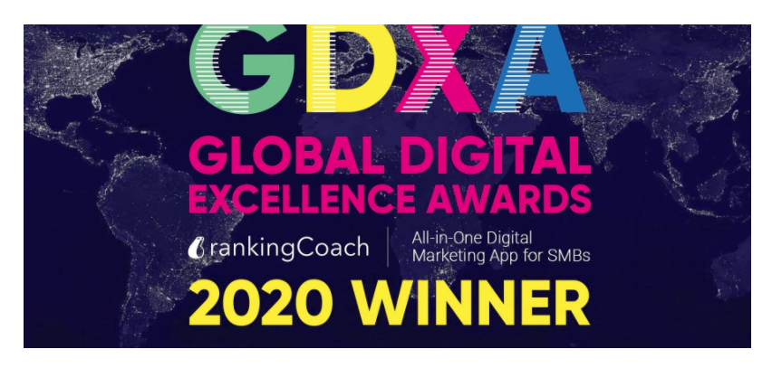 rankingCoach recebe o prêmio GDX de melhor ferramenta de software de pesquisa global