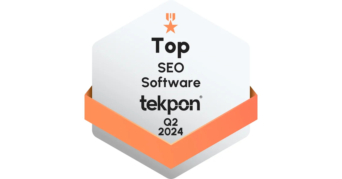 rankingCoach named Top SEO Software of 2024 by Tekpon